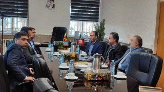 جلسه مذاکرات نهایی و تحویل " مجموعه فرهنگی مرتضوی " به دانشگاه ملّی مهارت مرکز رفسنجان